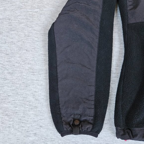 The North Face Jacket Women's Size S/p Denali Polartec Recycle Fleece Black/Pink - Picture 6 of 11